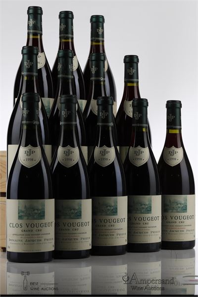 CLOS VOUGEOT 1998 - Jacques Prieur - 12 Bottles