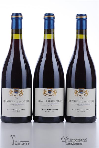CLOS VOUGEOT 2009 - Thibault Liger Belair - 3 Bottles