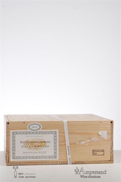 NUITS ST GEORGES CLOS DE LA MARECHALE 2012 - Jacques Frederic Mugnier - 3 Magnums - Owc 3