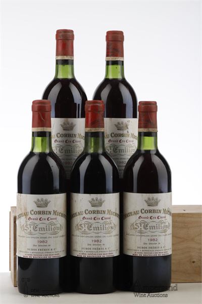 CORBIN MICHOTTE 1982 - Mc - 5 Bottles