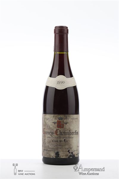 GEVREY CHAMBERTIN CLOS PRIEUR 1990 - Denis Mortet - 1 Bottle