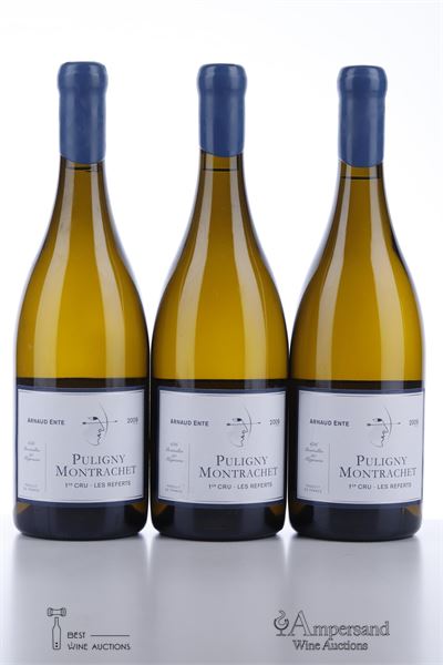 PULIGNY MONTRACHET LES REFERTS 2009 - Arnaud Ente - 3 Bottles