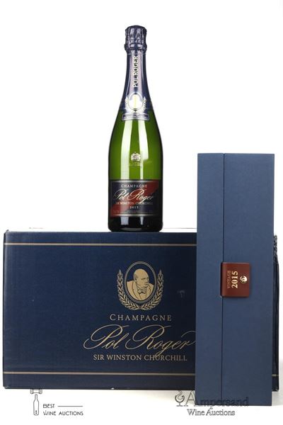 POL ROGER CUVEE SIR WINSTON CHURCHILL 2015 - Pol Roger - 6 Bottles - Oc 6