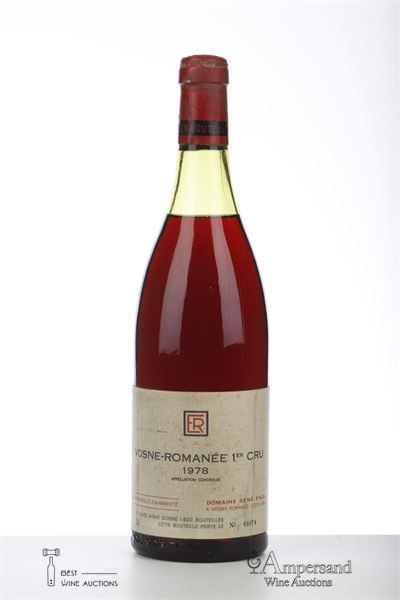 VOSNE ROMANEE 1ER CRU 1978 - Rene Engel - 1 Bottle
