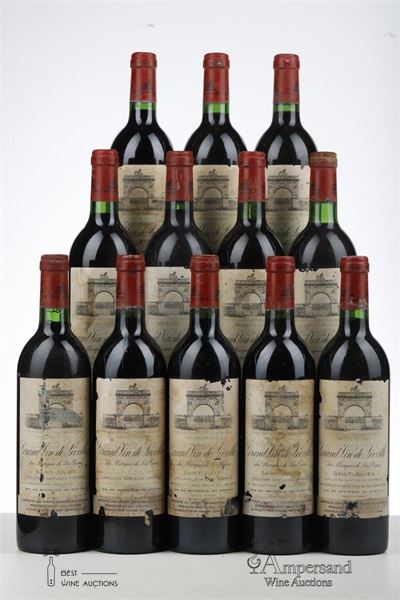 LEOVILLE LAS CASES 1982 - Mc - 12 Bottles
