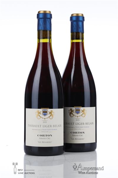 CORTON LES RENARDES 2005 - Thibault Liger Belair - 2 Bottles