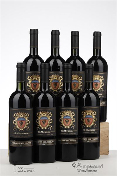 RE MANFREDI 1999 - Aglianico del Vulture - 8 Bottles