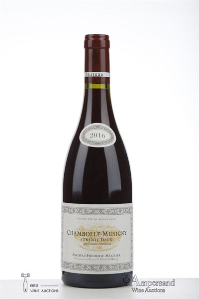 CHAMBOLLE MUSIGNY TRENTE DEUX 2016 - Jacques Frederic Mugnier - 1 Bottle