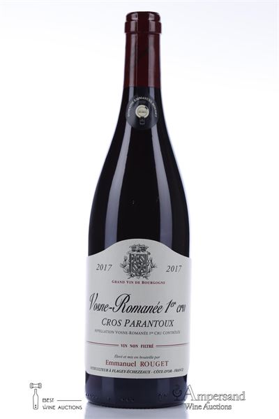 VOSNE ROMANEE CROS PARANTOUX 2017 - Emmanuel Rouget - 1 Bottle