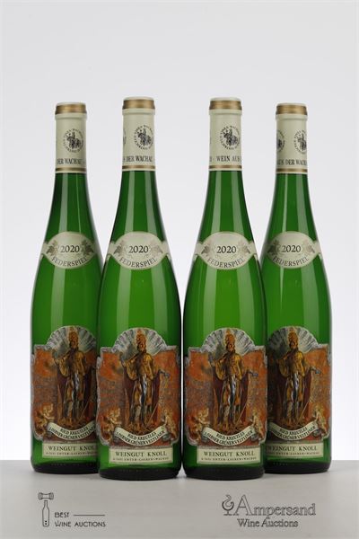 GRUNER VELTLINER FEDERSPIEL RIED KREUTLES LOIBNER 2020 - Weingut Knoll - 4 Bottles