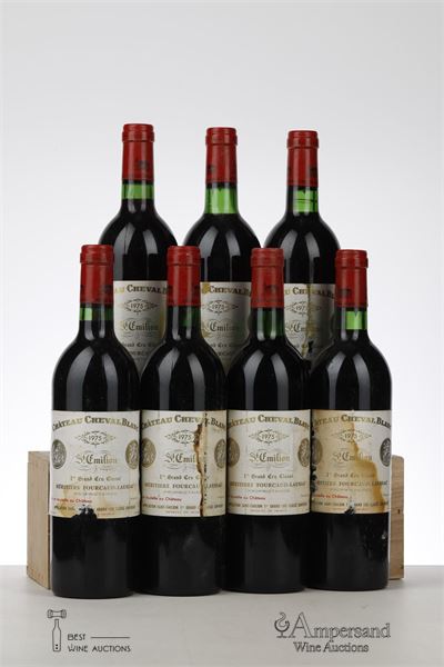 CHEVAL BLANC 1975 - Mc - 7 Bottles