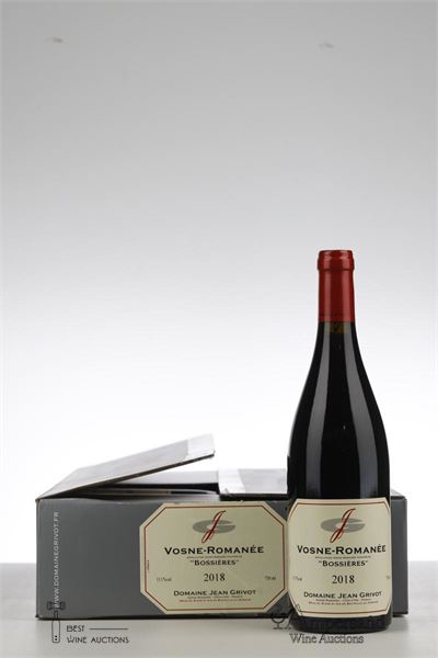 VOSNE ROMANEE BOSSIERES 2018 - Jean Grivot - 6 Bottles - Oc 6