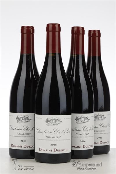 CHAMBERTIN CLOS DE BEZE 2016 - Duroche - 4 Bottles
