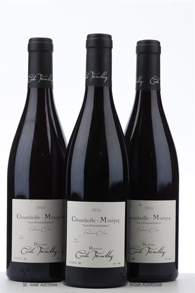 CHAMBOLLE MUSIGNY LES FEUSSELOTTES 2016 - Cecile Tremblay - 3 Bottles