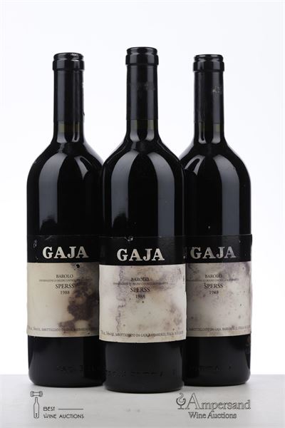 BAROLO SPERSS 1988 - Gaja - 3 Bottles