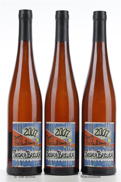 RUDESHEIM BERG SCHLOSSBERG RIESLING 2007 - Georg Breuer - 3 Bottles