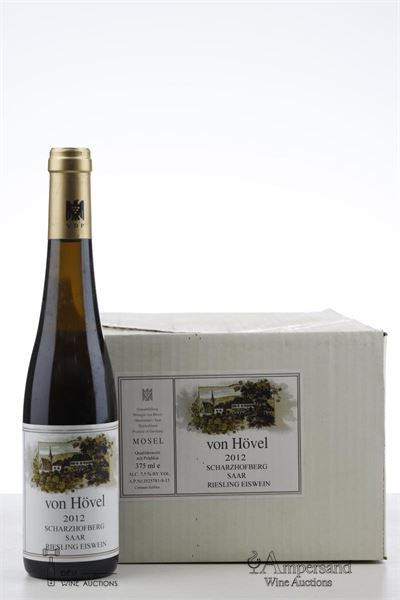 SCHARZHOFBERG SAAR RIESLING EISWEIN 2012 - Von Hovel - 6 x 0,375Ltr - Oc 6