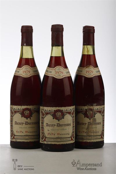 AUXEY DURESSES 1979 - Meunier - 3 Bottles