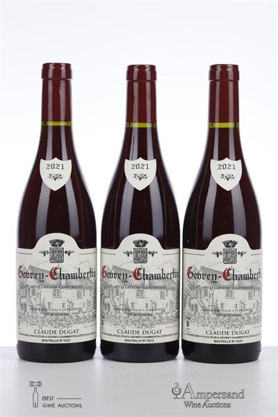 GEVREY CHAMBERTIN 2021 - Claude Dugat - 3 Bottles