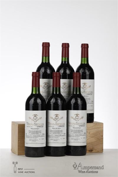 VEGA SICILIA UNICO 1974 - Vega Sicilia - 6 Bottles - Owc 6