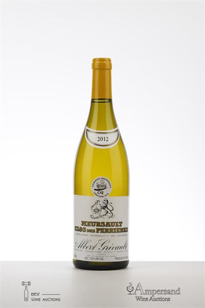 MEURSAULT CLOS DES PERRIERES 2012 - Albert Grivault - 1 Bottle