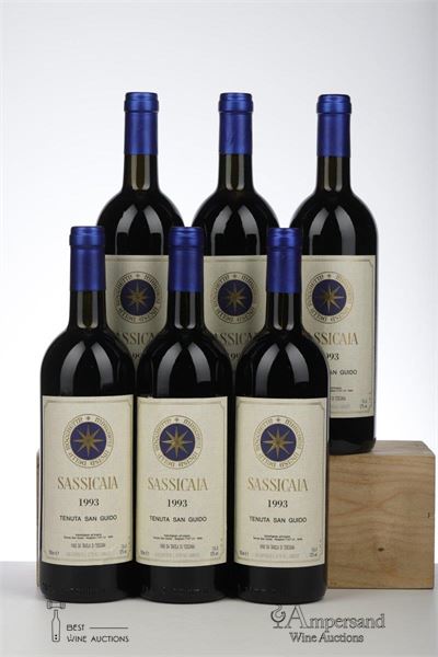 SASSICAIA 1993 - Tenuta San Guido - 6 Bottles - Oc 6