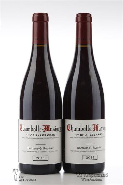 CHAMBOLLE MUSIGNY LES CRAS 2011 - Georges Roumier - 2 Bottles