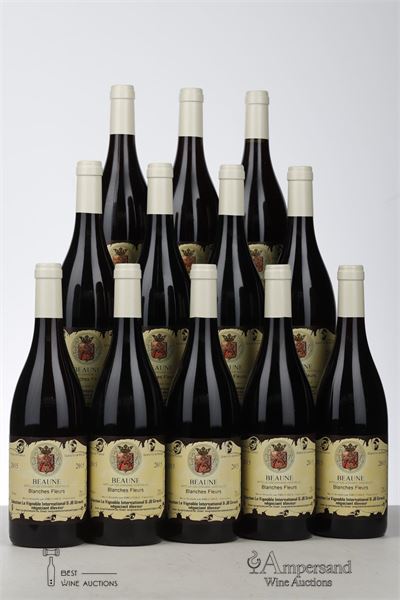 BEAUNE BLANCHES FLEURS 2015 - Mb pour Vignoble International et JB Giraudy - 12 Bottles