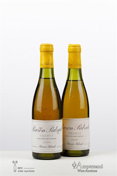 CHABLIS 1986 - Baron Patrick - 2 x 0,375Ltr