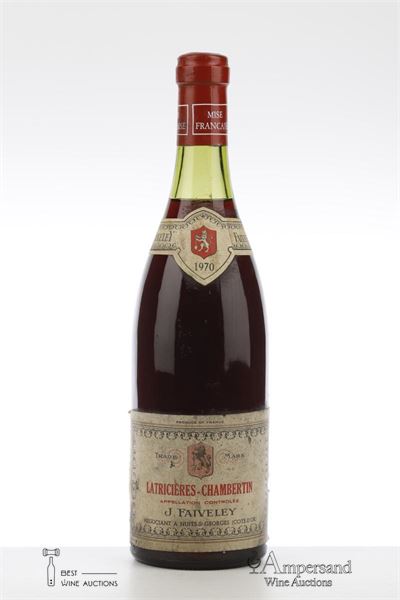 LATRICIERES CHAMBERTIN 1970 - Faiveley - 1 Bottle