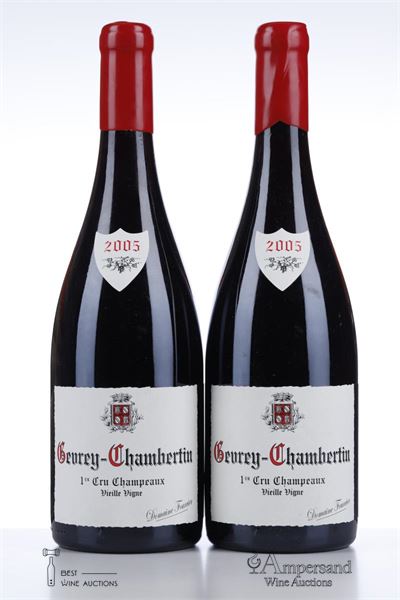 GEVREY CHAMBERTIN CHAMPEAUX VIEILLE VIGNE 2005 - Fourrier - 2 Bottles