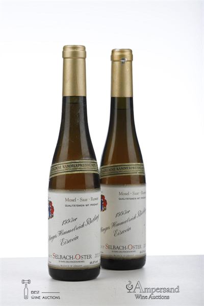 ZELTINGER HIMMELREICH RIESLING EISWEIN 1993 - Selbach Oster - 2 x 0,375Ltr