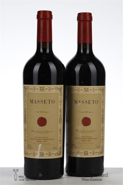 MASSETO 1992 - Tenuta dell'Ornellaia - 2 Bottles