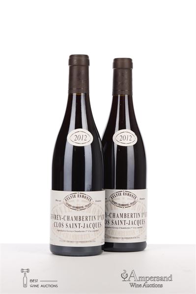 GEVREY CHAMBERTIN CLOS ST JACQUES 2012 - Sylvie Esmonin - 2 Bottles
