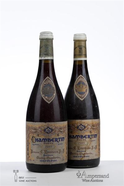 CHAMBERTIN 1989 - Armand Rousseau - 2 Bottles