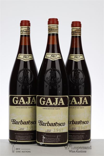 BARBARESCO 1967 - Gaja - 3 x 1,490Ltr