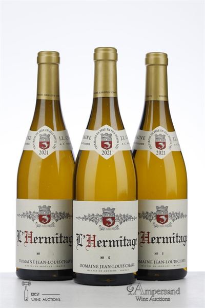 HERMITAGE BLANC 2021 - Jean Louis Chave - 3 Bottles