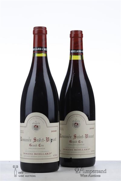ROMANEE ST VIVANT 2000 - Moillard - 2 Bottles