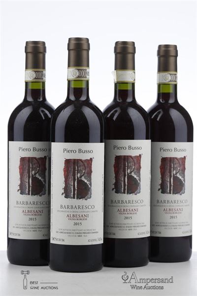 BARBARESCO ALBESANI 2015 - Piero Busso - 4 Bottles
