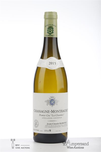 CHASSAGNE MONTRACHET BLANC LES CHAUMEES 2015 - Ramonet - 1 Bottle