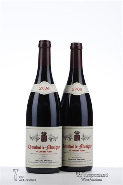 CHAMBOLLE MUSIGNY LES FUEES 2006 - Ghislaine Barthod - 2 Bottles