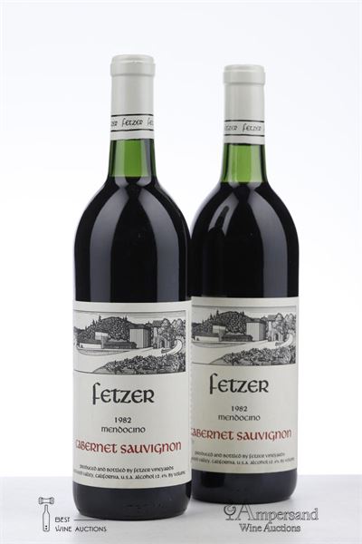 FETZER CABERNET SAUVIGNON 1982 - Fetzer - 2 Bottles