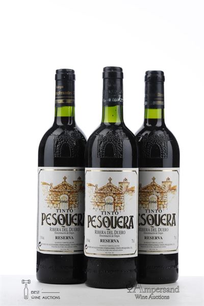 PESQUERA RESERVA 1995 - Bodegas Alejandro Fernandez  - 3 Bottles