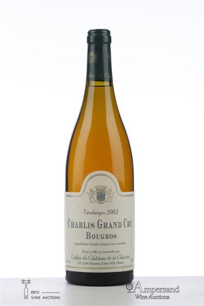 CHABLIS BOUGROS 2005 - Le Cellier du Chateau - 1 Bottle