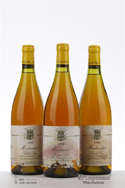 MONTRACHET 1992 - Savour Club - 3 Bottles