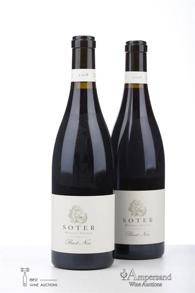 SOTER MINERAL SPRINGS RANCH PINOT NOIR 2008 - Soter - 2 Bottles