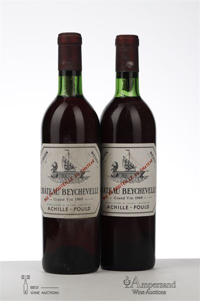 BEYCHEVELLE 1968 - Mc - 2 Bottles