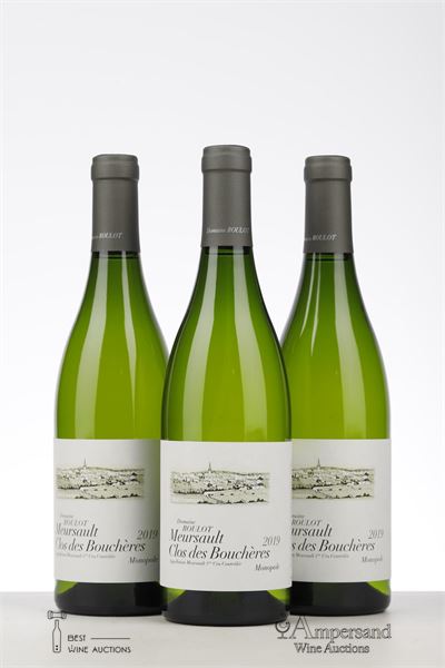 MEURSAULT CLOS DES BOUCHERES 2019 - Roulot - 3 Bottles