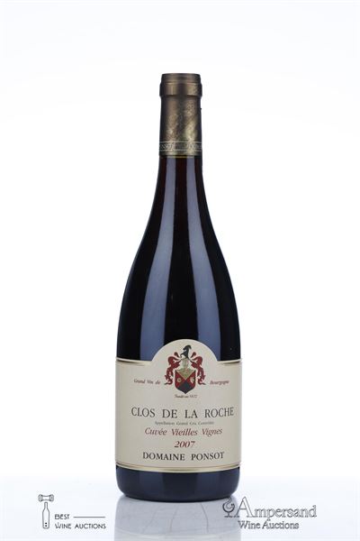 CLOS DE LA ROCHE VIEILLES VIGNES 2007 - Ponsot - 1 Bottle