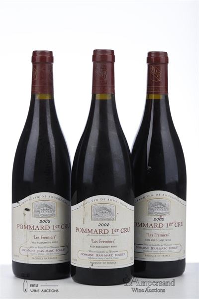 POMMARD LES FREMIERS 2002 - Jean Marc Bouley - 3 Bottles